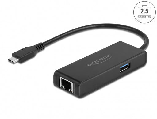 Delock 63826 Usb Type-C™ Adapter To 2.5 Gigabit Lan With Usb Type-A Female