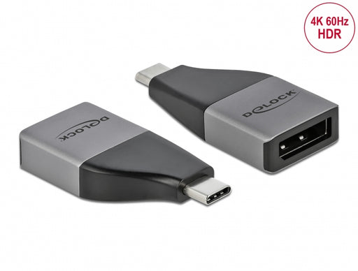 Delock 64120 Usb Type-C™ Adapter To Displayport (Dp Alt Mode) 4K 60 Hz