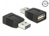 Delock 65520 Adapter Easy-Usb 2.0-A Male > Usb 2.0-A Female