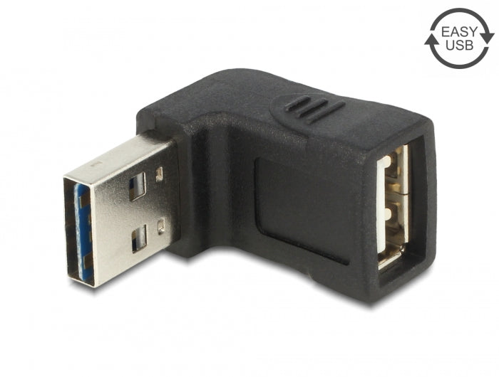 Delock 65521 Adapter Easy-Usb 2.0-A Male > Usb 2.0-A Female Angled Up / Down