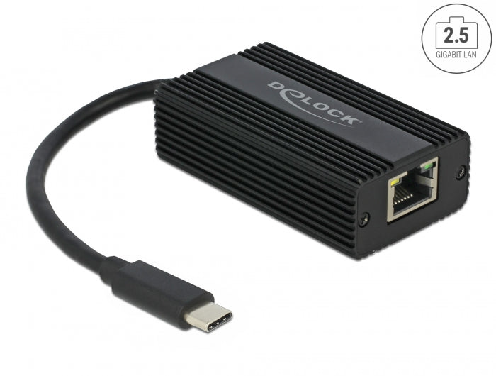 Delock 65990 Adapter Usb Type-C™ Male To 2.5 Gigabit Lan