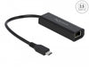 Delock 66298 Adapter Usb Type-C™ Male To 2.5 Gigabit Lan