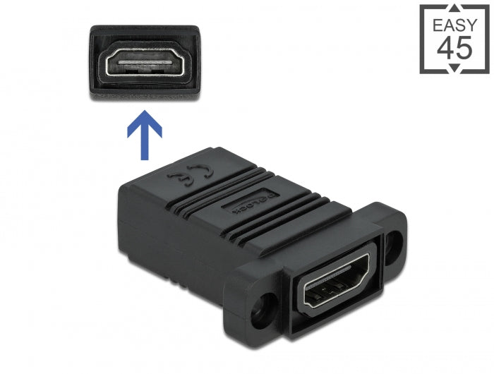 Delock 81307 Easy 45 Hdmi Adapter Straight