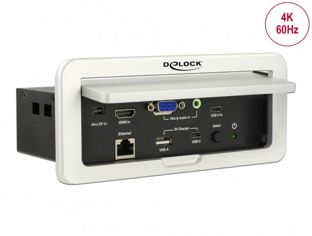 Delock 87733 Multi-Av To Hdmi Converter 4K 60 Hz For Table Mount