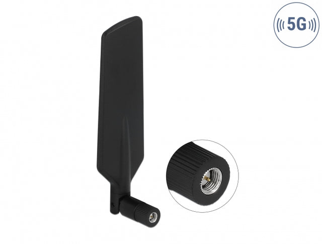 Delock 12606 5G Lte Antenna Sma Plug -1 - 3 Dbi Omnidirectional Rotatable