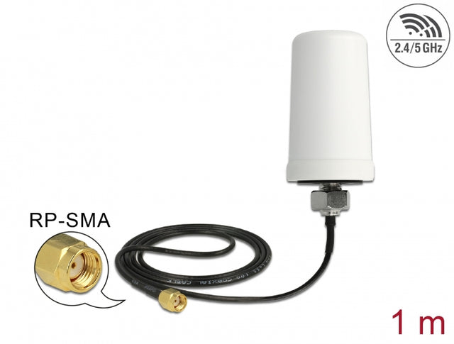 Delock 88985 Wlan 802.11 Ac/A/H/B/G/N Antenna Rp-Sma Plug 1.4