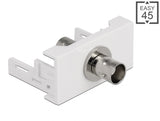 Delock 81336 Easy 45 Module Bnc Female Port 22.5 X 45 Mm