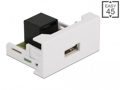 Delock 81344 Easy 45 Module Usb 2.0 Type-A Female To Rj45 Female Port