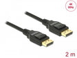 Delock 82585 Cable Displayport 1.2 Male > Displayport Male 4K 2 M