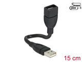 Delock 83497 Cable Usb 2.0 Type-A Male > Usb 2.0 Type-A Female Shapecable