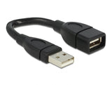 Delock 83497 Cable Usb 2.0 Type-A Male > Usb 2.0 Type-A Female Shapecable