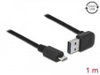 Delock 83535 Cable Easy-Usb 2.0 Type-A Male Angled Up / Down