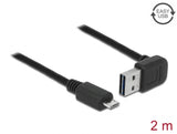 Delock 83536 Cable Easy-Usb 2.0 Type-A Male Angled Up / Down