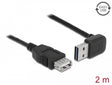 Delock 83548 Extension Cable Easy-Usb 2.0 Type-A Male Angled Up / Down