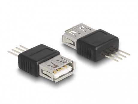 Delock 66653 Adapter Usb 2.0 Type-A Female To 4 Pin