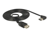 Delock 83551 Extension Cable Easy-Usb 2.0 Type-A Male Angled Left / Right