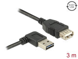 Delock 83553 Extension Cable Easy-Usb 2.0 Type-A Male Angled Left / Right