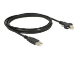 Delock 83595 Cable Usb 2.0 Type A Male > Usb 2.0 Type B Male With Screws 2 M