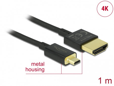 Delock 84781 Cable High Speed Hdmi With Ethernet - Hdmi-A Male