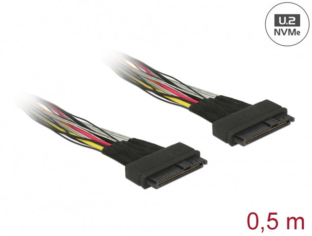 Delock 84824 Cable U.2 Sff-8639 Female > U.2 Sff-8639 Female 50 Cm