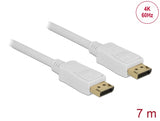 Delock 84861 Cable Displayport 1.2 Male > Displayport Male 4K 60 Hz 7 M