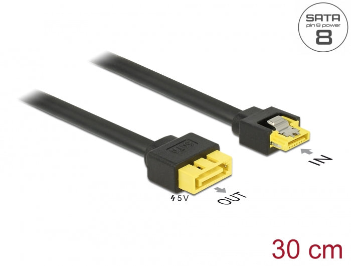 Delock 84946 Extension Cable Sata 6 Gb/S Receptacle > Sata Plug