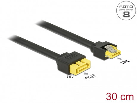 Delock 84946 Extension Cable Sata 6 Gb/S Receptacle > Sata Plug