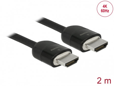 Delock 84964 Premium Hdmi Cable 4K 60 Hz 2 M