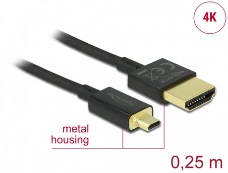 Delock 85119 Cable High Speed Hdmi With Ethernet - Hdmi-A Male