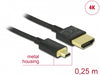 Delock 85119 Cable High Speed Hdmi With Ethernet - Hdmi-A Male