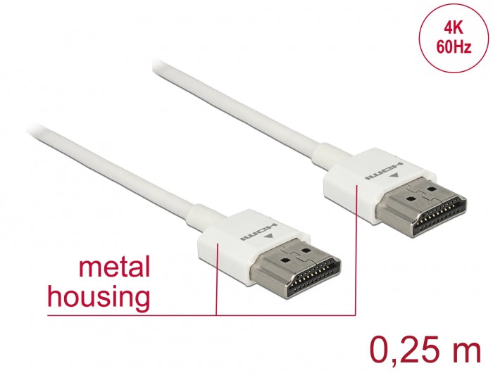 Delock 85120 Cable High Speed Hdmi With Ethernet - Hdmi-A Male