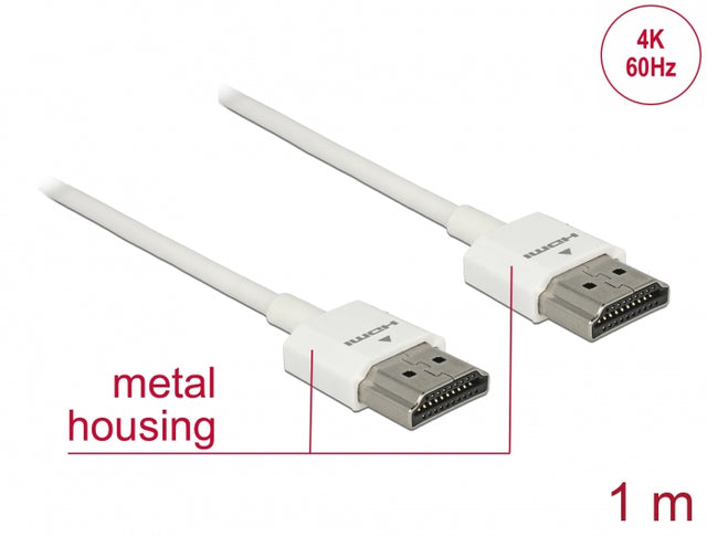 Delock 85122 Cable High Speed Hdmi With Ethernet - Hdmi-A Male