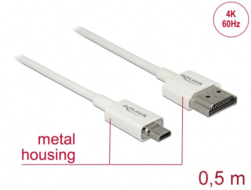 Delock 85148 Cable High Speed Hdmi With Ethernet - Hdmi-A Male