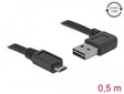 Delock 85163 Cable Easy-Usb 2.0 Type-A Male Angled Left / Right