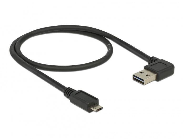 Delock 85164 Cable Easy-Usb 2.0 Type-A Male Angled Left / Right