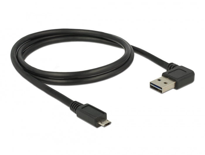 Delock 85165 Cable Easy-Usb 2.0 Type-A Male Angled Left / Right