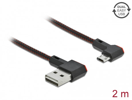 Delock 85273 Easy-Usb 2.0 Cable Type-A Male To Easy-Usb Type Micro-B Male