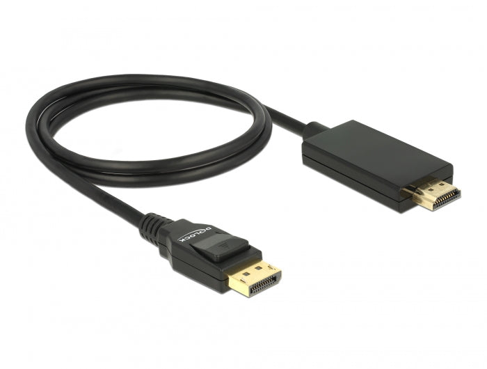 Delock 85316 Cable Displayport 1.2 Male > High Speed Hdmi-A Male Passive