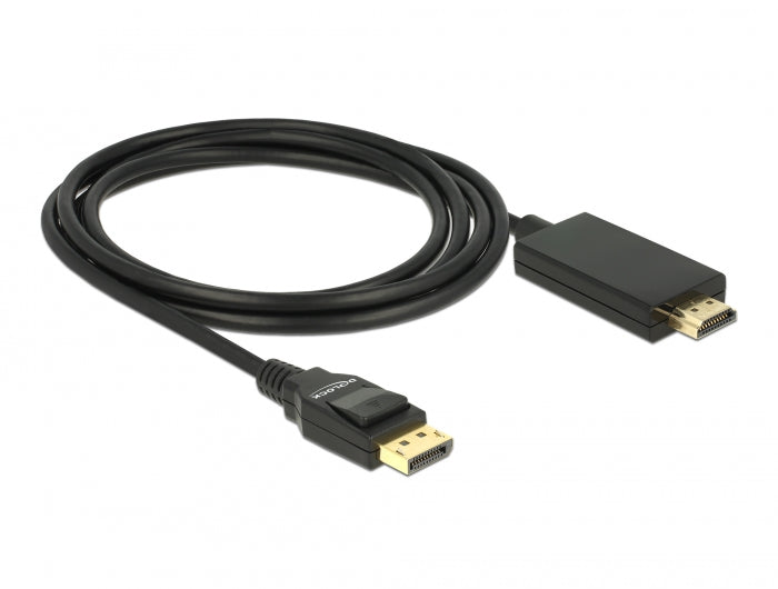 Delock 85317 Cable Displayport 1.2 Male > High Speed Hdmi-A Male Passive