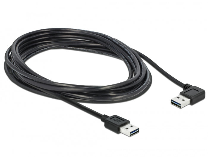 Delock 83466 Cable Easy-Usb 2.0 Type-A Male > Easy-Usb 2.0 Type-A Male Angled