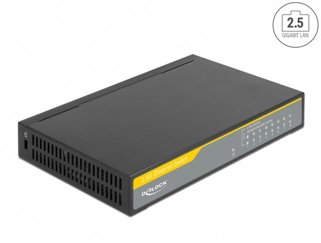 Delock 87782 2.5 Gigabit Ethernet Switch 8 Port