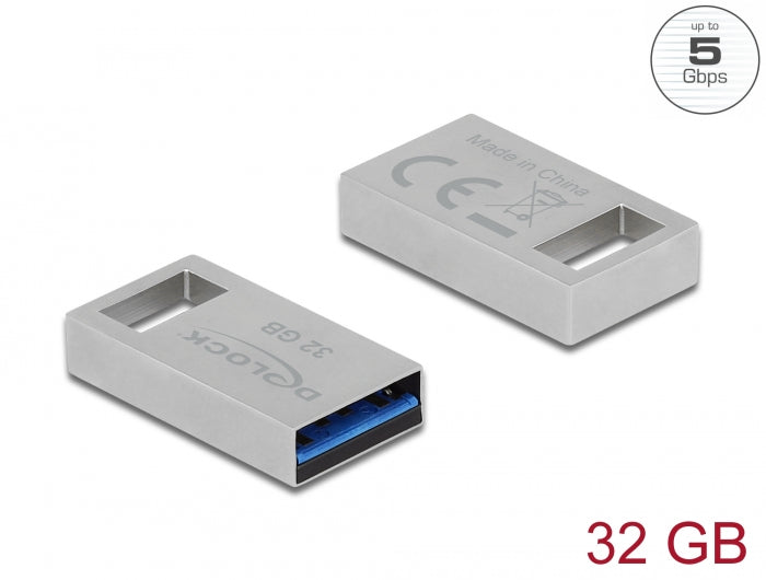 Delock 54070 Usb 5 Gbps Memory Stick 32 Gb - Metal Housing