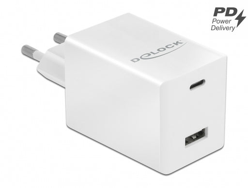 Delock 41448 Usb Gan Charger Usb Type-C™ Pd 3.0 And Usb Type-A With 48 W