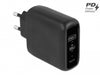 Delock 41455 Usb Charger Usb Type-C™ Pd 3.0 And Usb Type-A With 20 W + 12 W