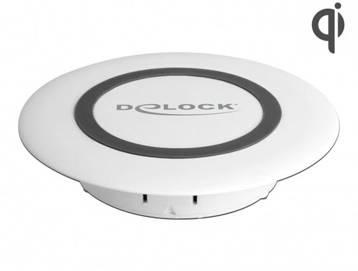 Delock 65918 Wireless Qi Fast Charger 7.5 W + 10 W For Table Mounting