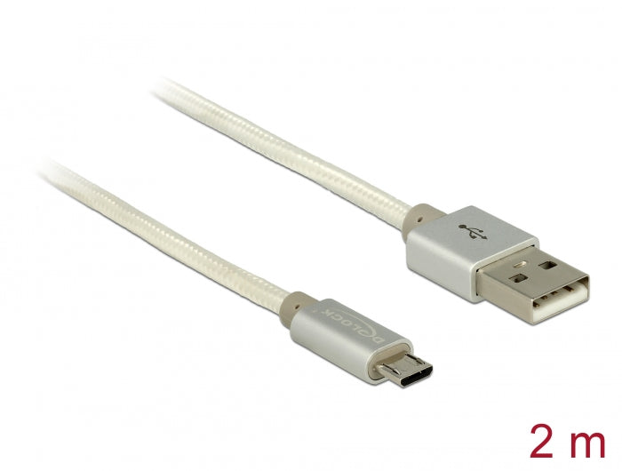 Delock 83917 Data And Charging Cable Usb Type-A Male