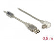 Delock 84811 Cable Usb 2.0 Type-A Male > Usb 2.0 Type-B Male Angled