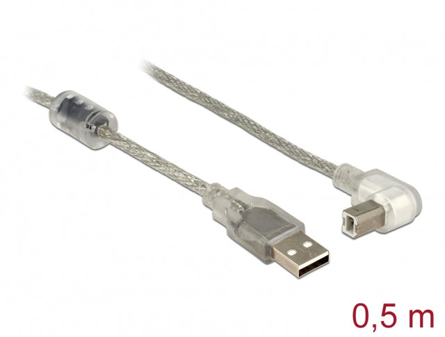 Delock 84811 Cable Usb 2.0 Type-A Male > Usb 2.0 Type-B Male Angled