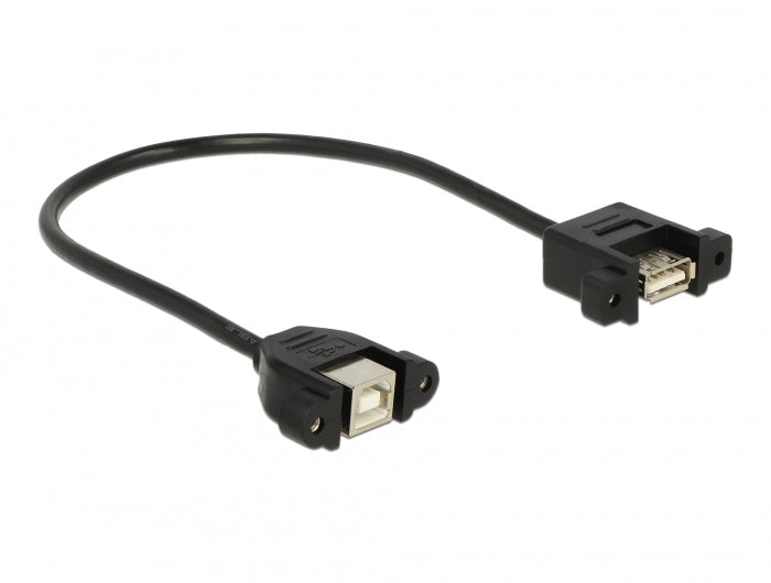 Delock 85107 Cable Usb 2.0 Type-B Female Panel-Mount