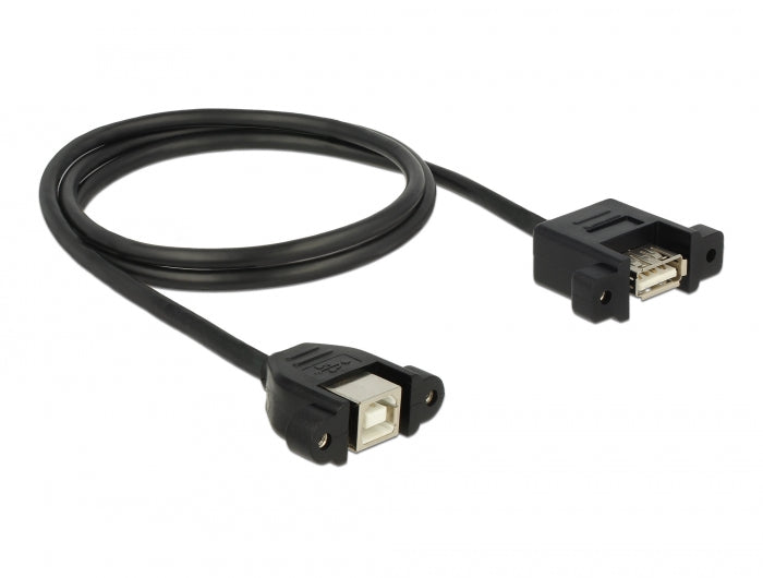 Delock 85108 Cable Usb 2.0 Type-B Female Panel-Mount